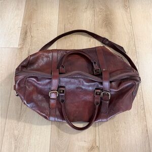 Vintage Pelletterie Firenze Leather Bag. Used.